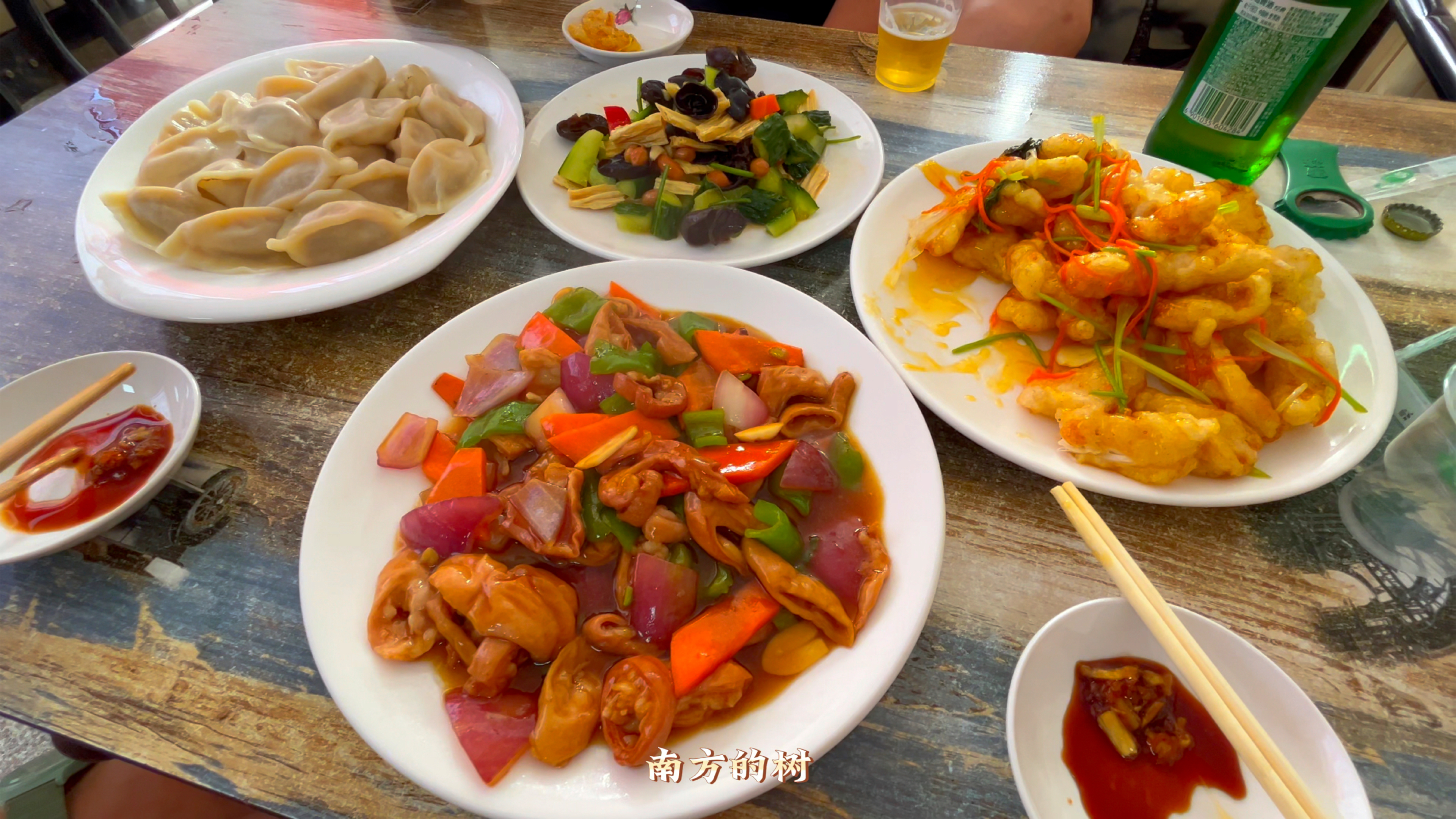异乡的城市不管呆多久,还是喜欢北方的锅包肉和酸菜馅大饺子