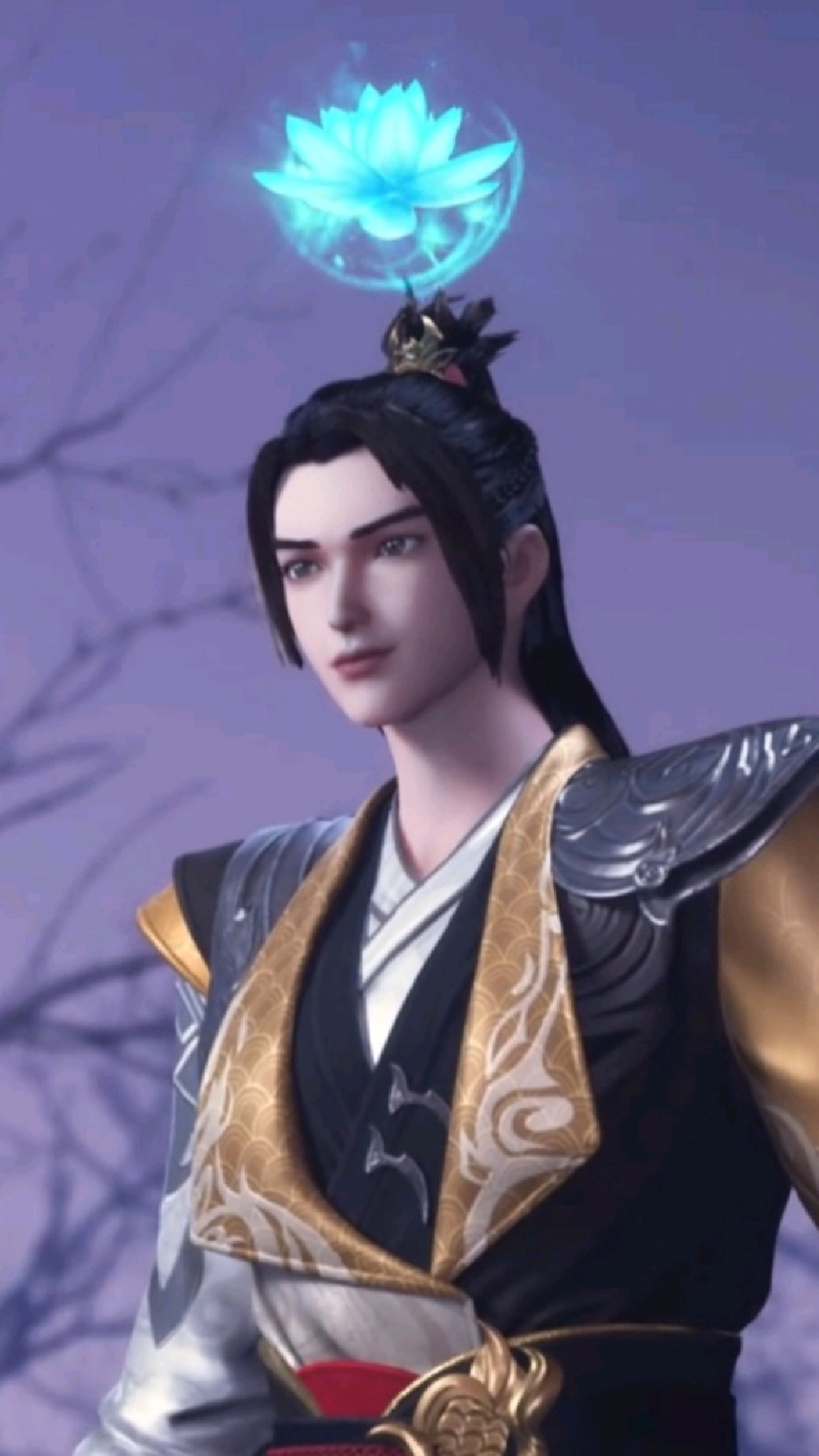 秦尘施展火莲放头上,保护路人