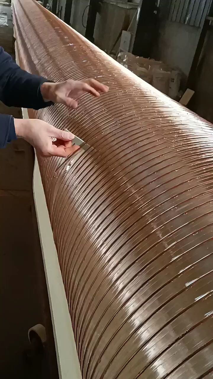 波纹管就是这样切割的.