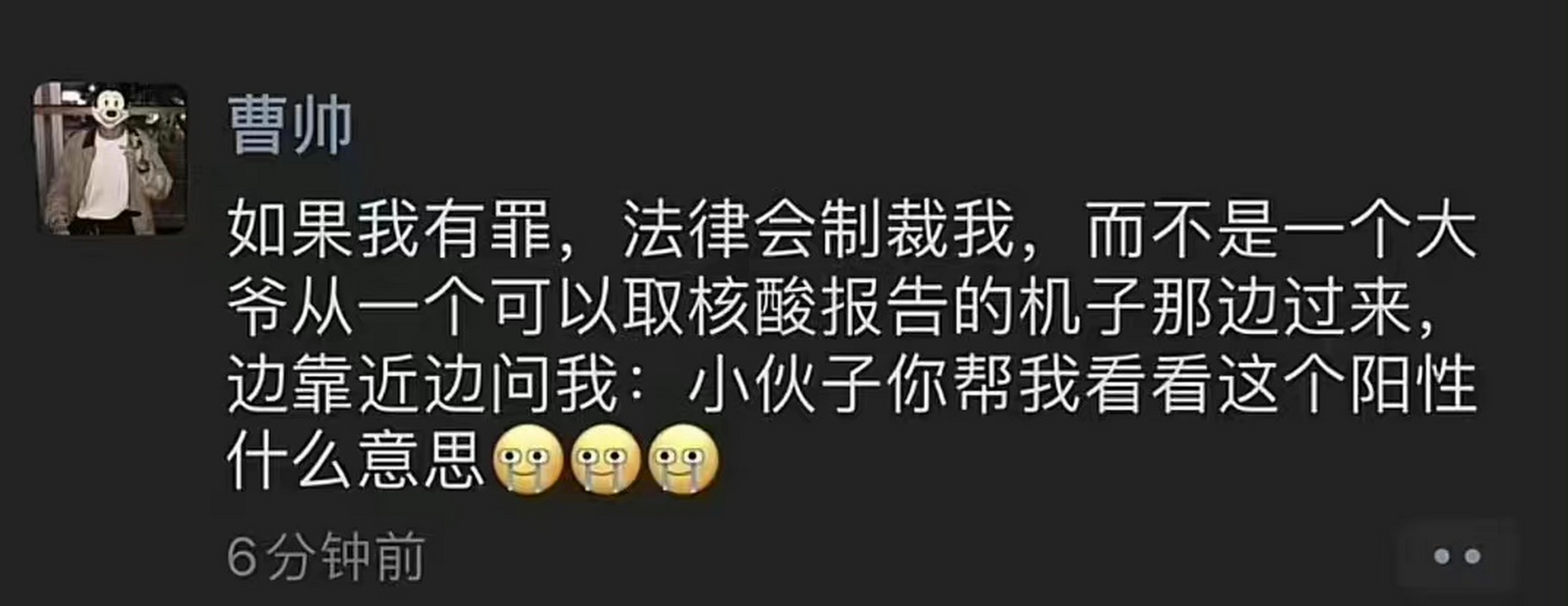 如果我有罪,法律会制裁我