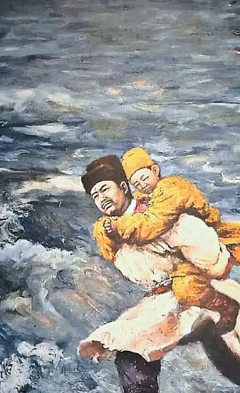 崖山海战直接导致了南宋的灭亡,南宋军队全军覆没.  南宋灭国时,陆秀