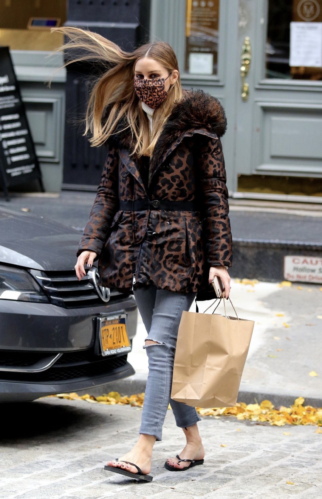 身材超美!超模奥利维亚·巴勒莫(oliviapalermo)纽约新街拍