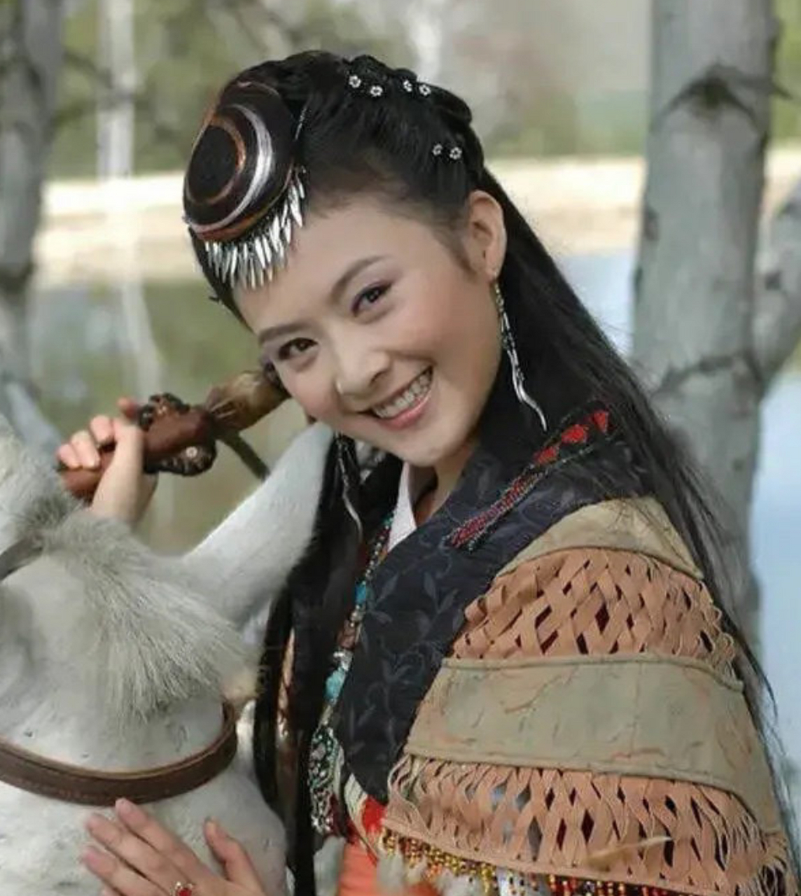 2006年,武侠剧《马鸣风萧萧》,饰演该剧女主铁小微