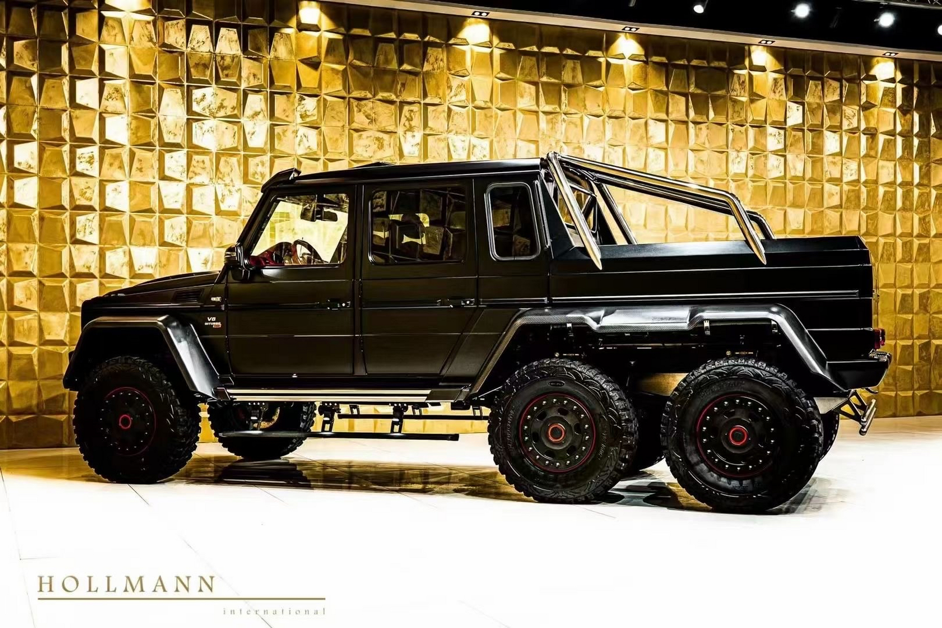 奔驰巴博斯g63皮卡6x6