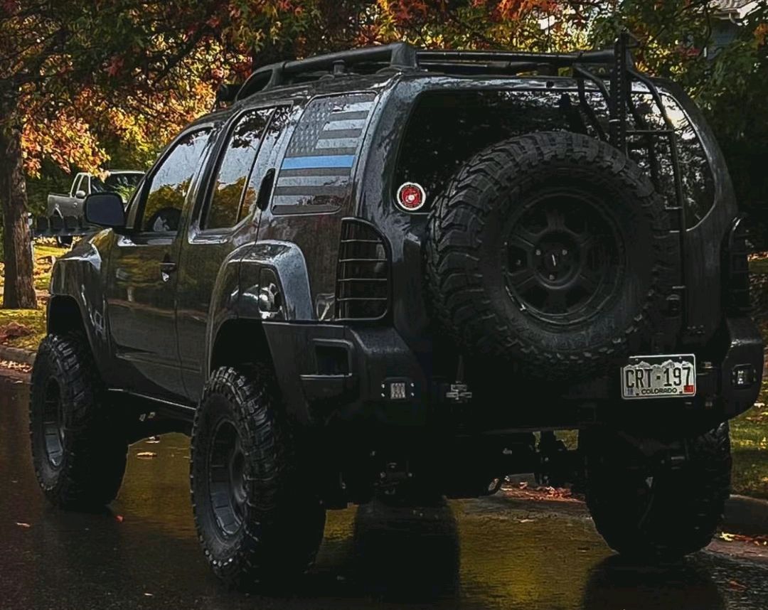 俗称美版"帕拉丁",实拍日产xterra,越野范十足,竞争坦克500