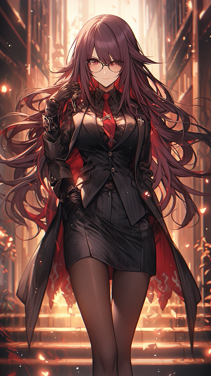 fgo# #ai绘画# #动漫头像和壁纸# 女王斯卡哈