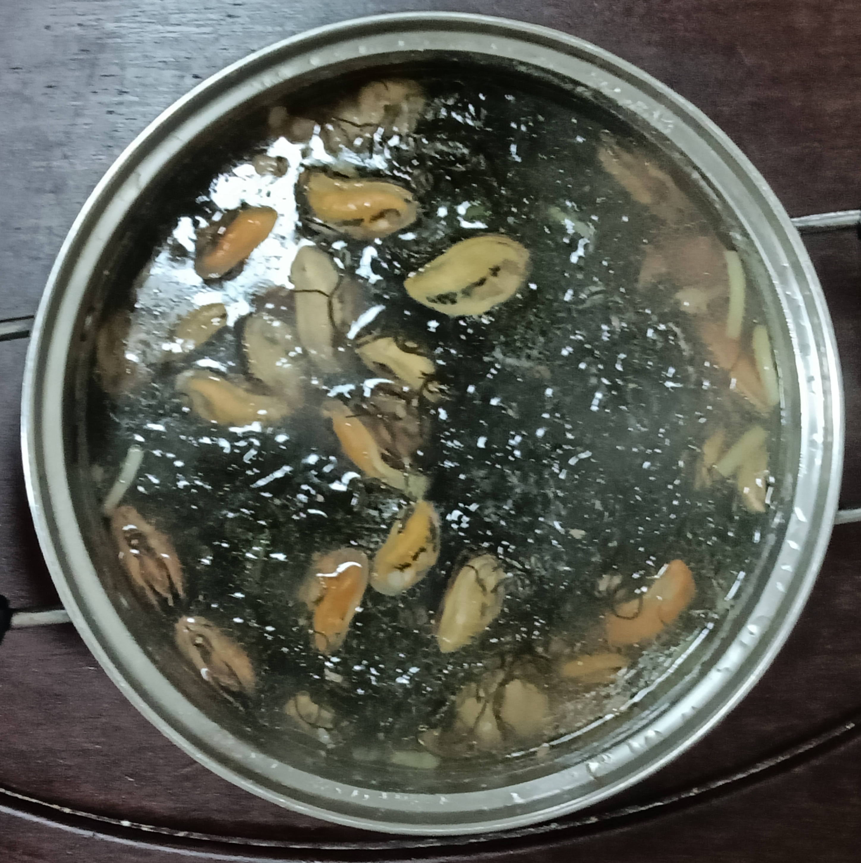 龙须菜贻贝汤,一道清新可口,生津开胃的海鲜美味