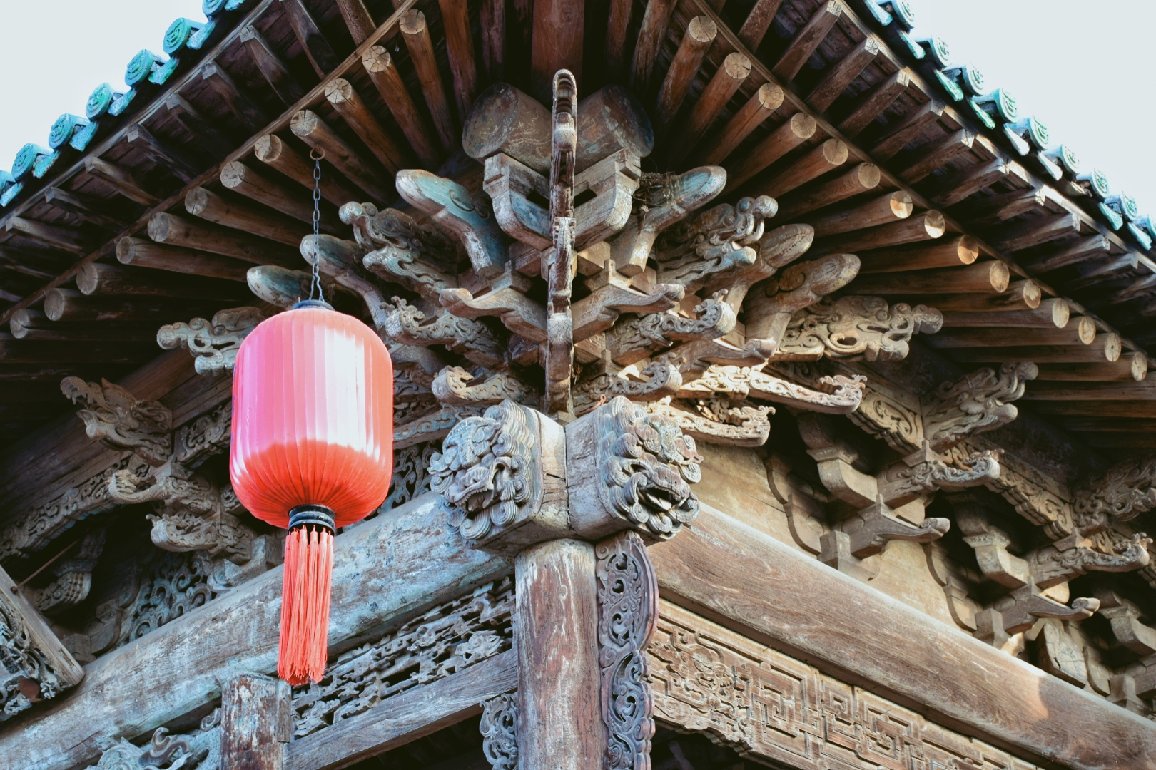 "神听和平"净信寺戏台
