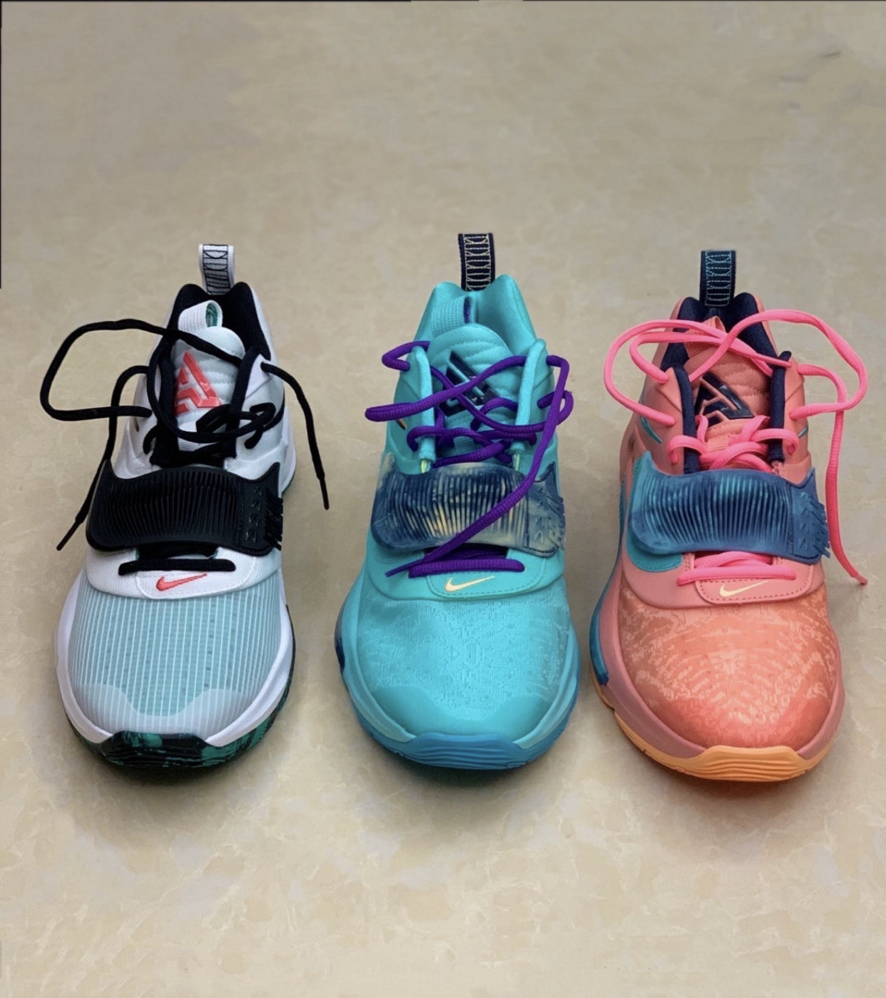 字母哥3最好看的三个配色 什么叫作软弹这就是字母哥