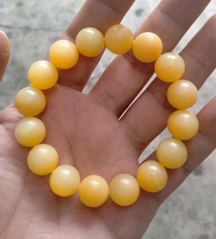 黄砗磲12mm手串佛珠