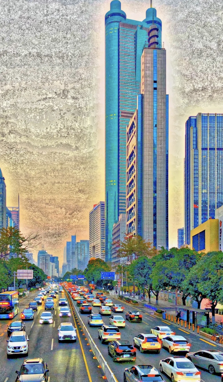 深圳深南大道掠影