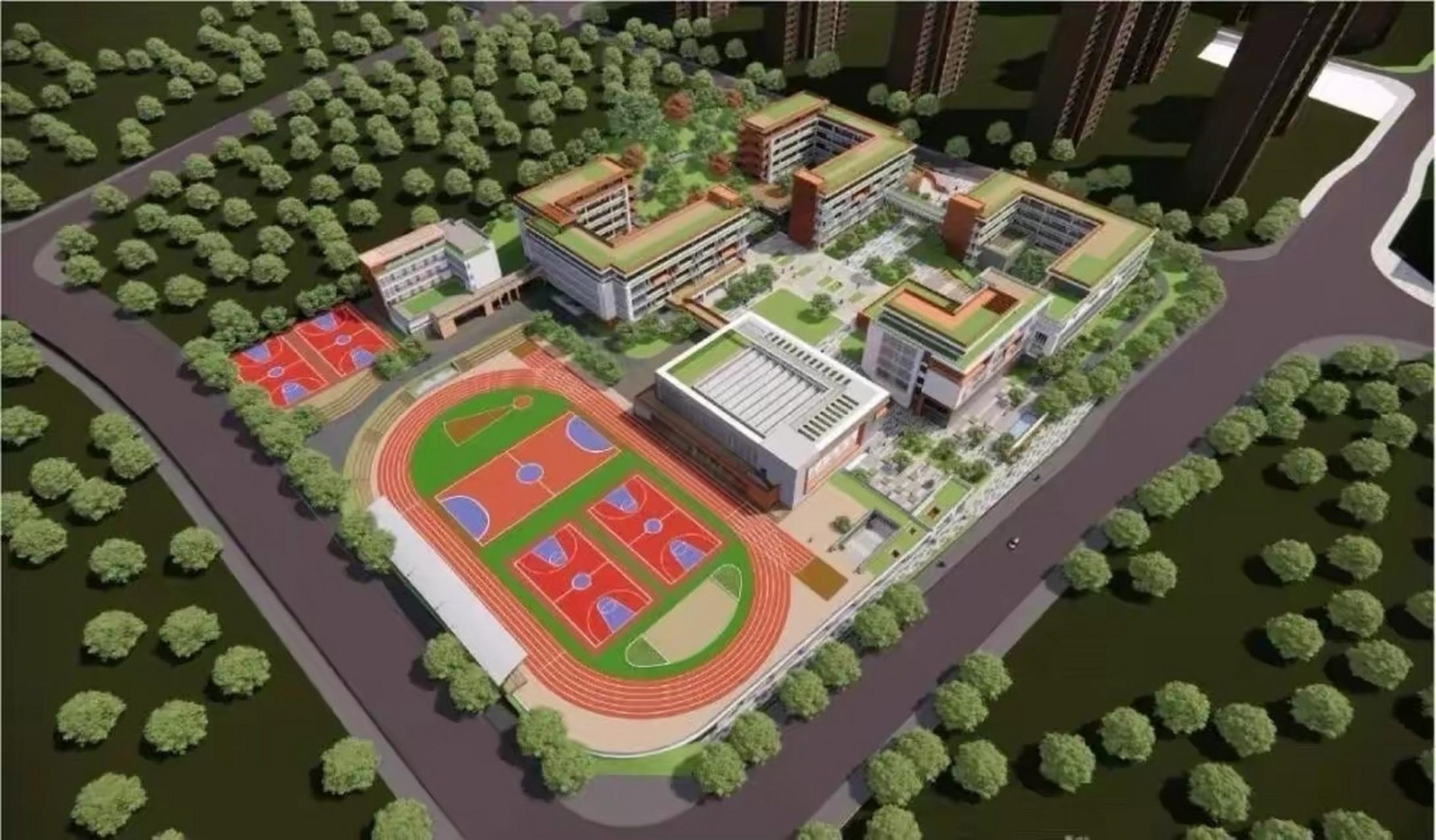 南安市第一实验小学江北校区规划将建在柳城街道桑林村,位于南安一中