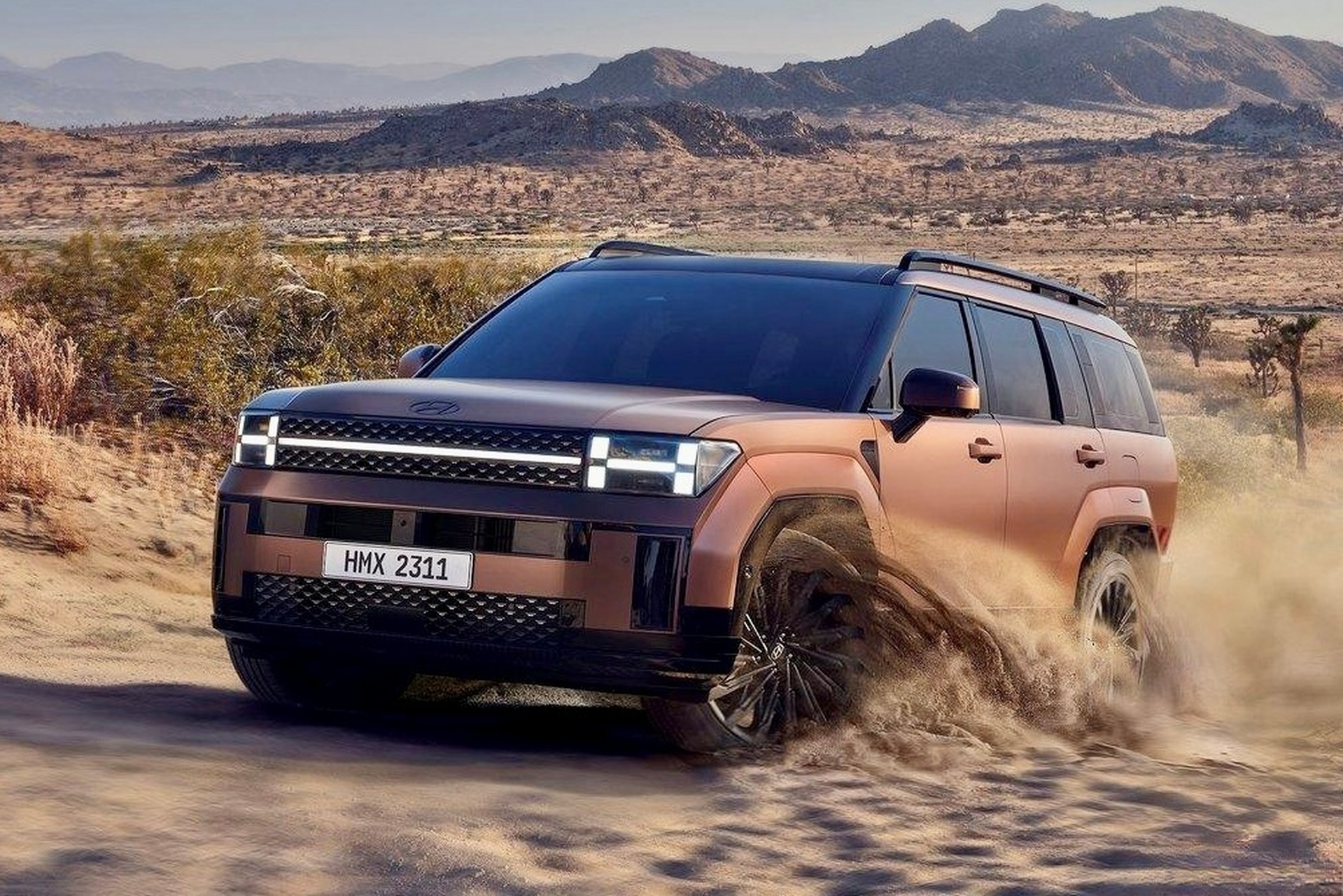 7月18日,现代品牌官方正式发布旗下中型suv全新一代胜达官图,新车换装