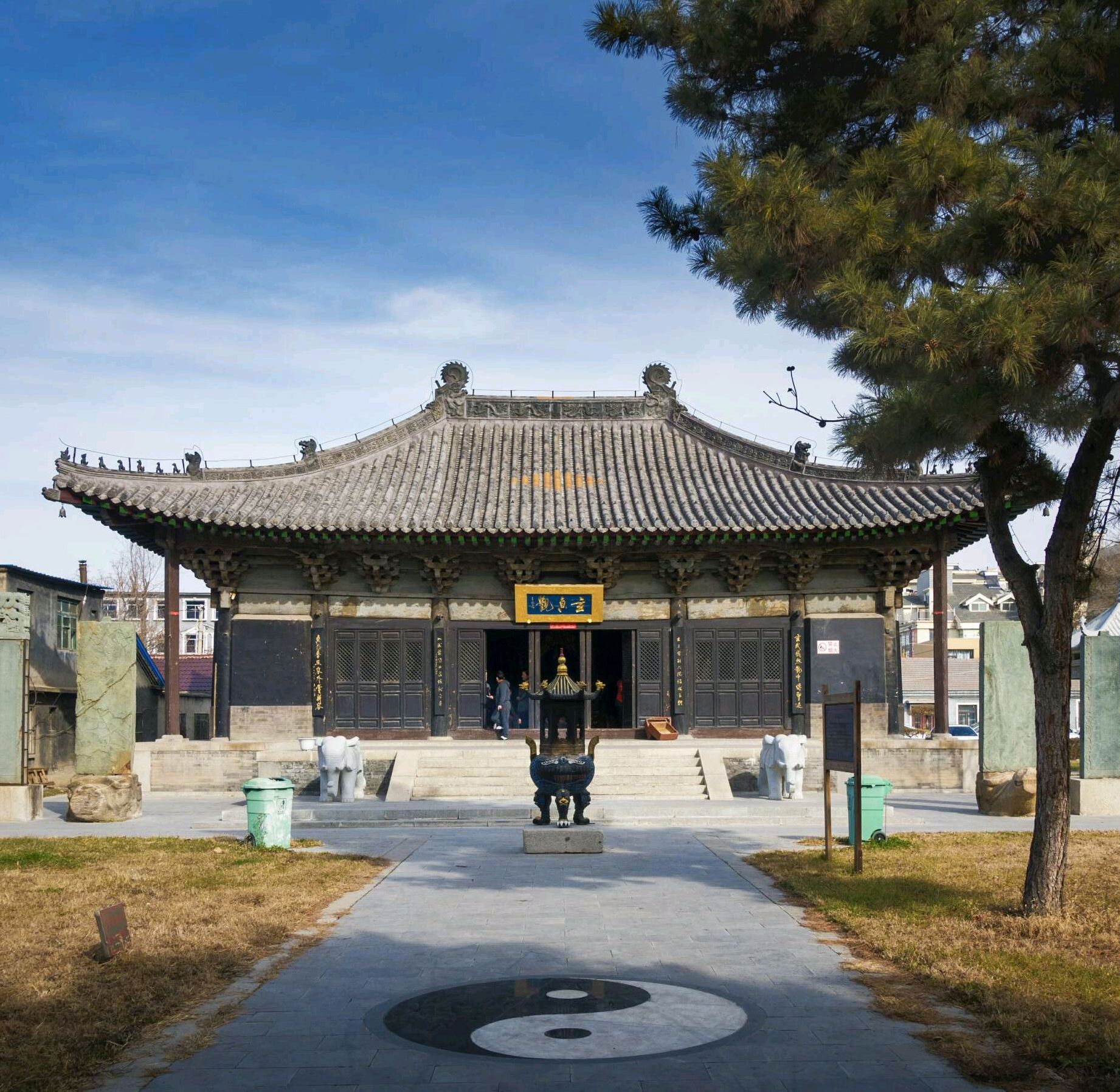 营口最著名的古代寺庙建筑:盖州上帝庙