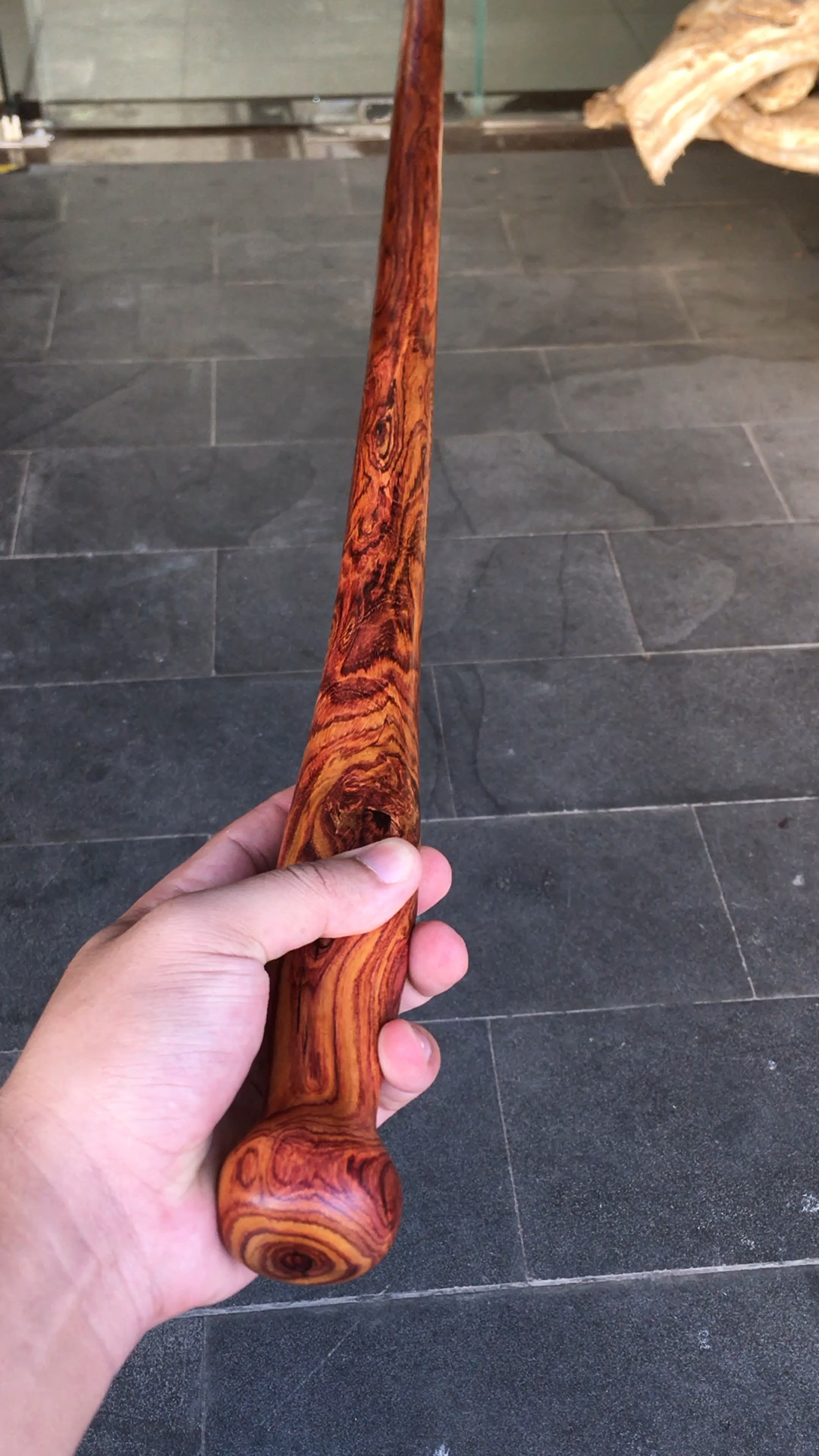 海南黄花梨 文明拐杖