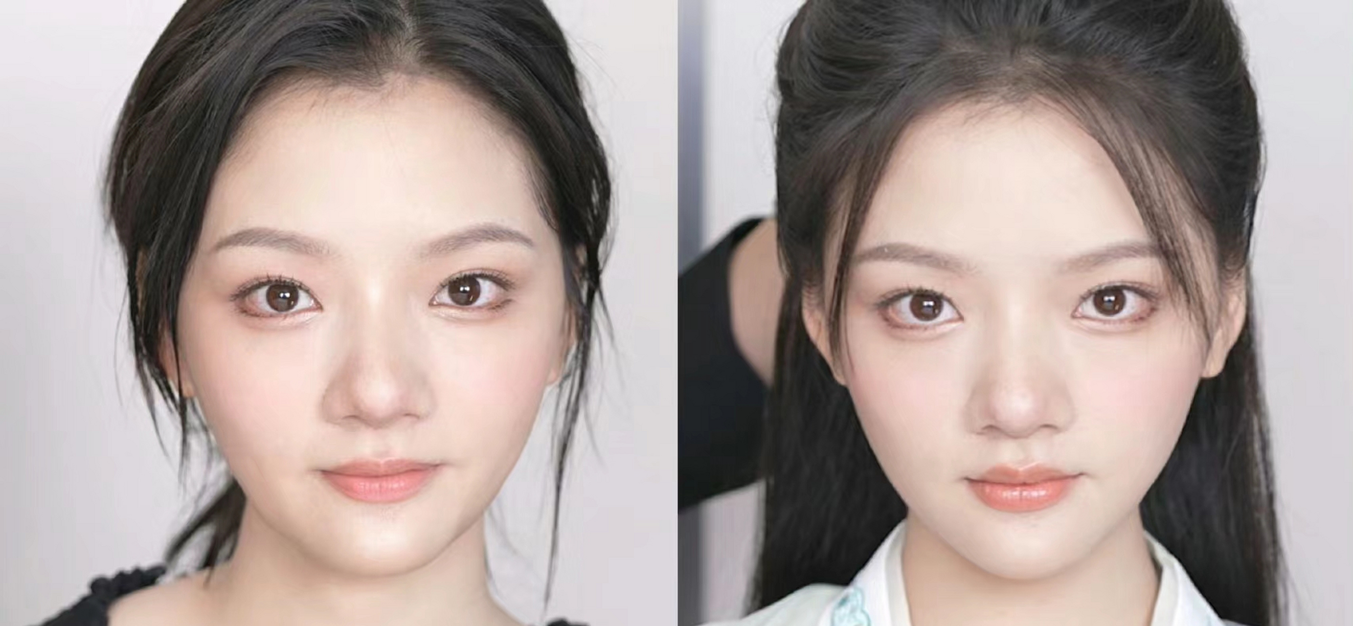 那到底任敏丑不丑呢,其实个人觉得跟妆造有很大关系,可能任敏就不适合