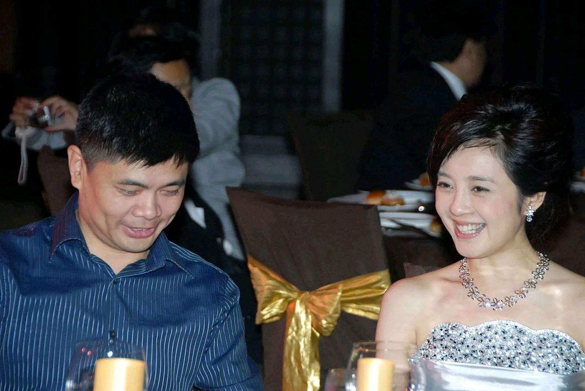 2004年,富豪丁健和主持人许戈辉在擦枪走火中有了孩子,丁健却转身向刚