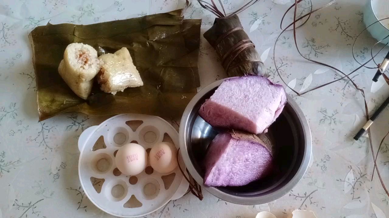 广西绿豆肉粽,妈妈的爱心早餐