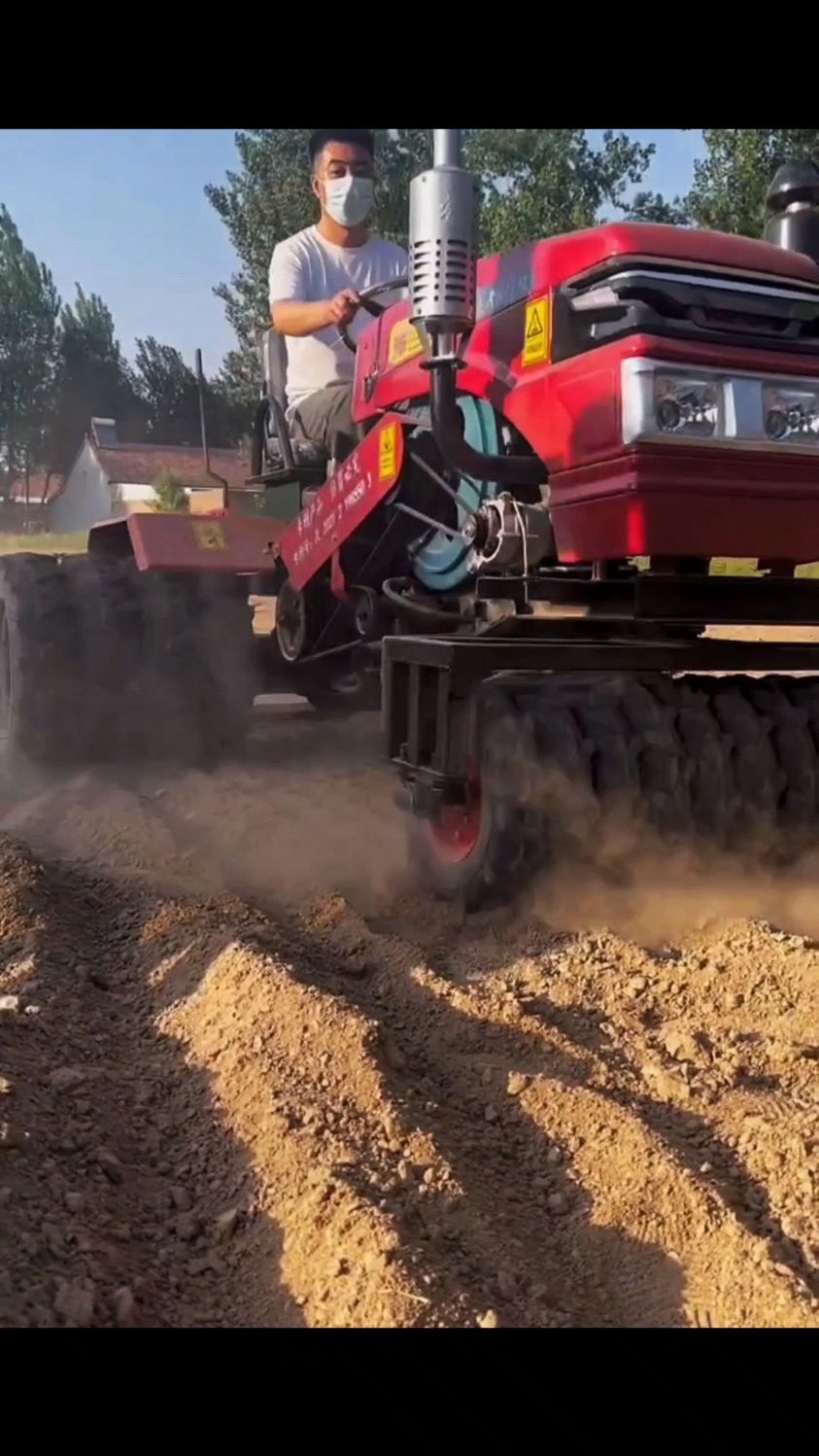 25马力麦田压地机压地车压地机-度小视