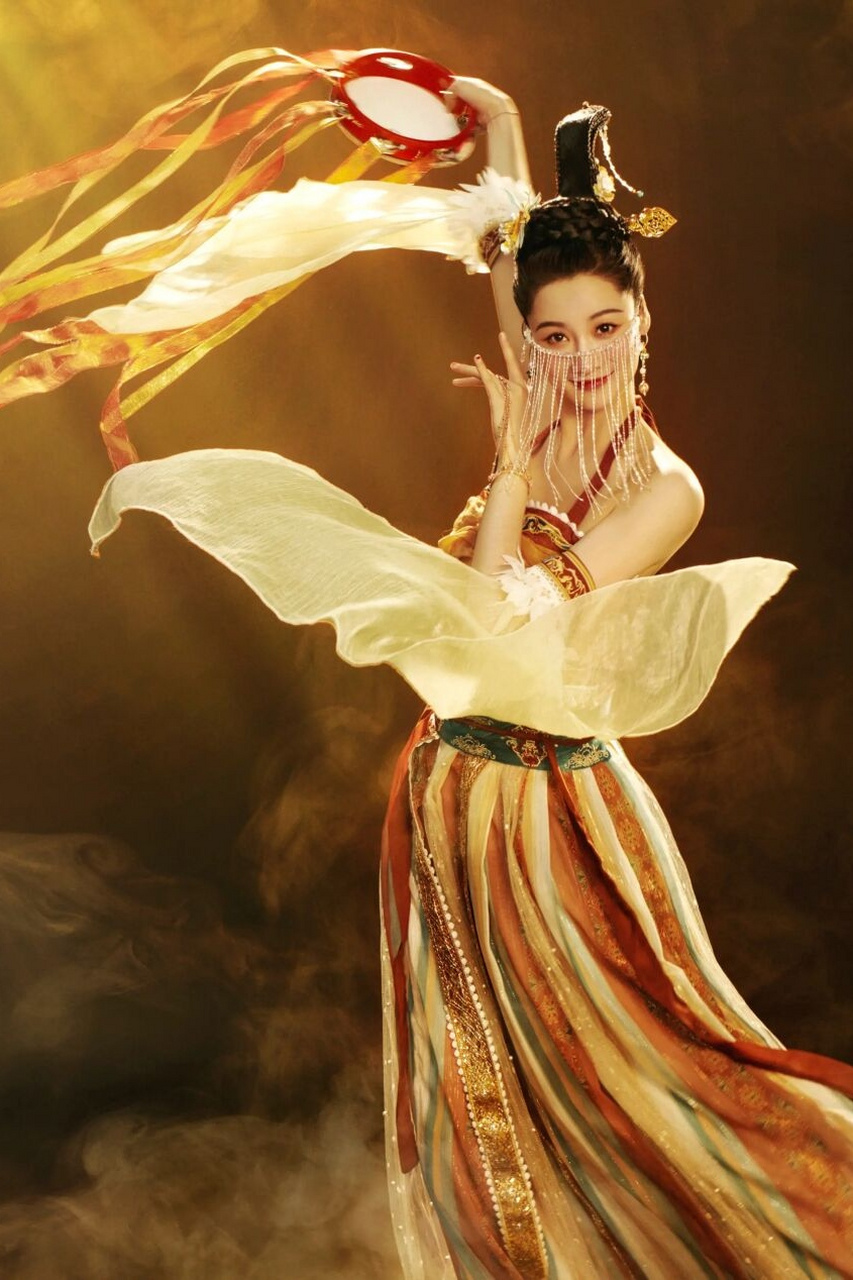 飞天敦煌美女系列写真#动态创作月