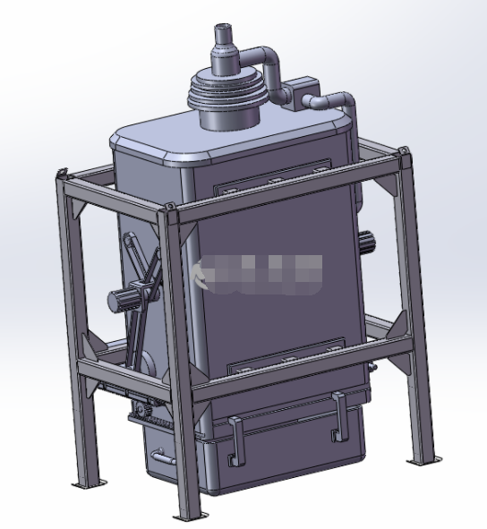 蓄热式焚烧炉设计生产技术资料(原理结构图纸)