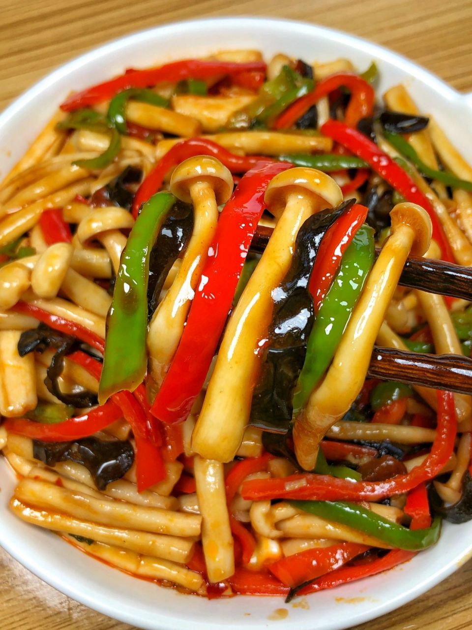 鱼香海鲜菇的做法#我的美食分享#家常菜谱
