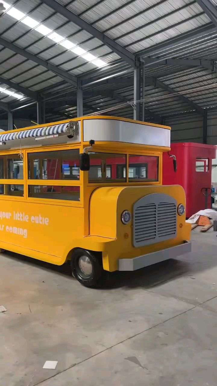 移动餐车售卖车小吃车摆摊车,网红夜市商业街餐车