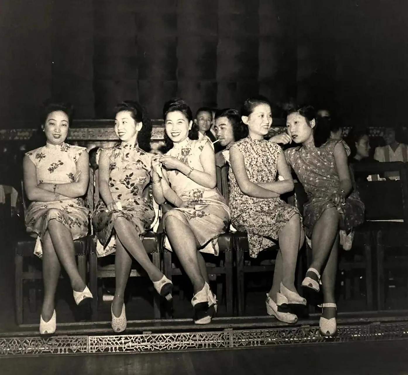 真实的民国时期上海夜总会舞女