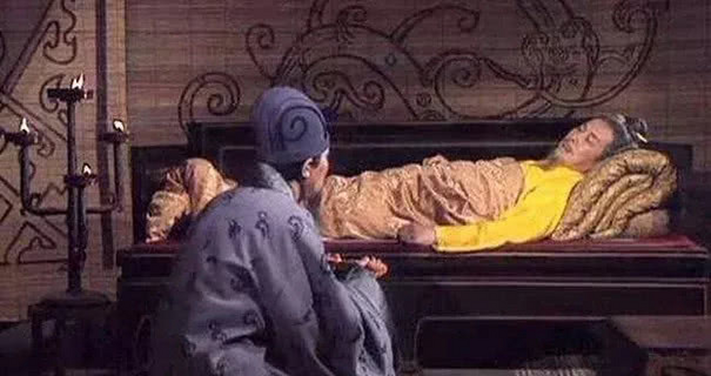 刘备-白帝城托孤 光荣退幕  刘备自涿郡起兵开始,中间结合了三国主要