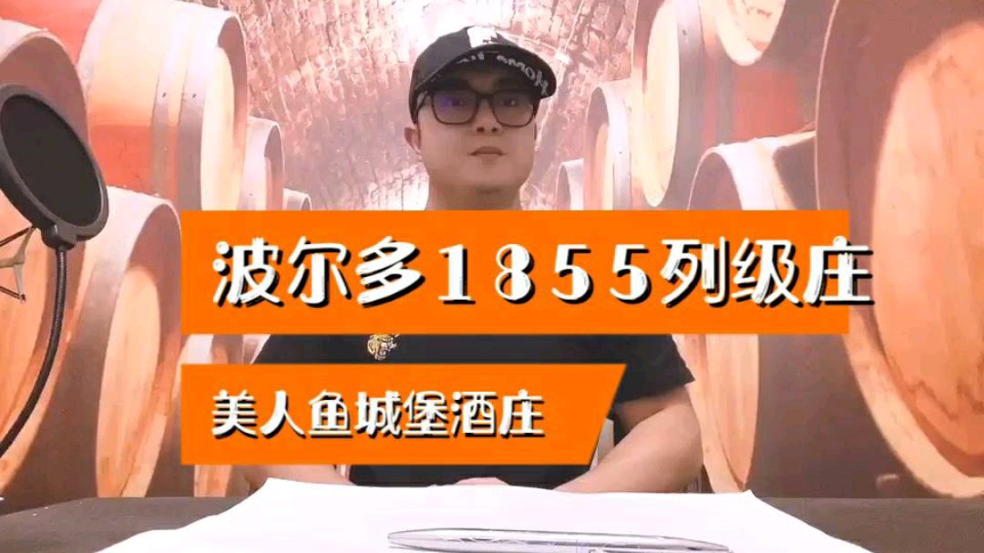 佳酿红酒法国波尔多1855列级庄之美人鱼城堡酒庄 -游超说红酒