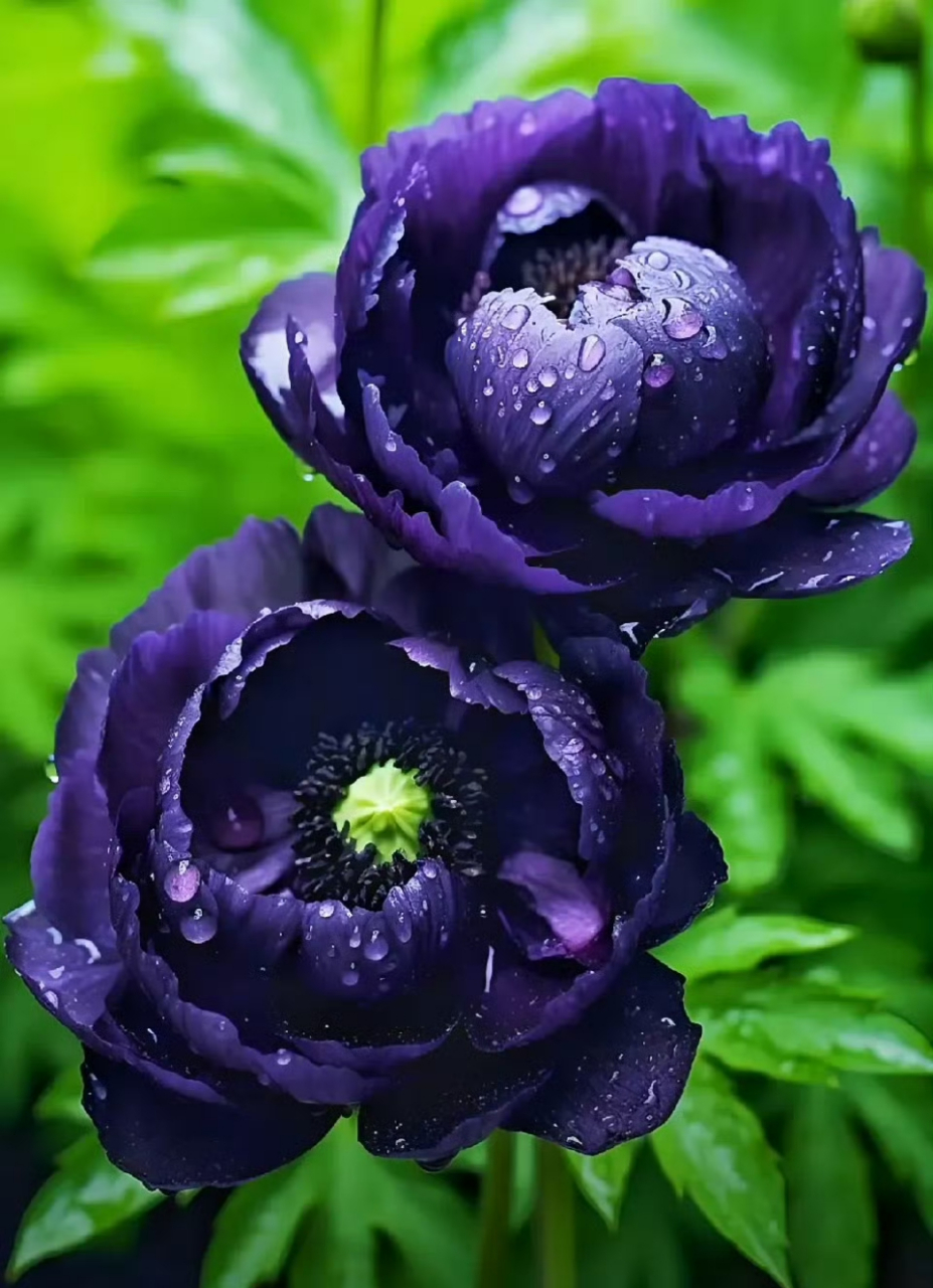 图片分享:黑牡丹,好看吧! #百度创作灵感中心