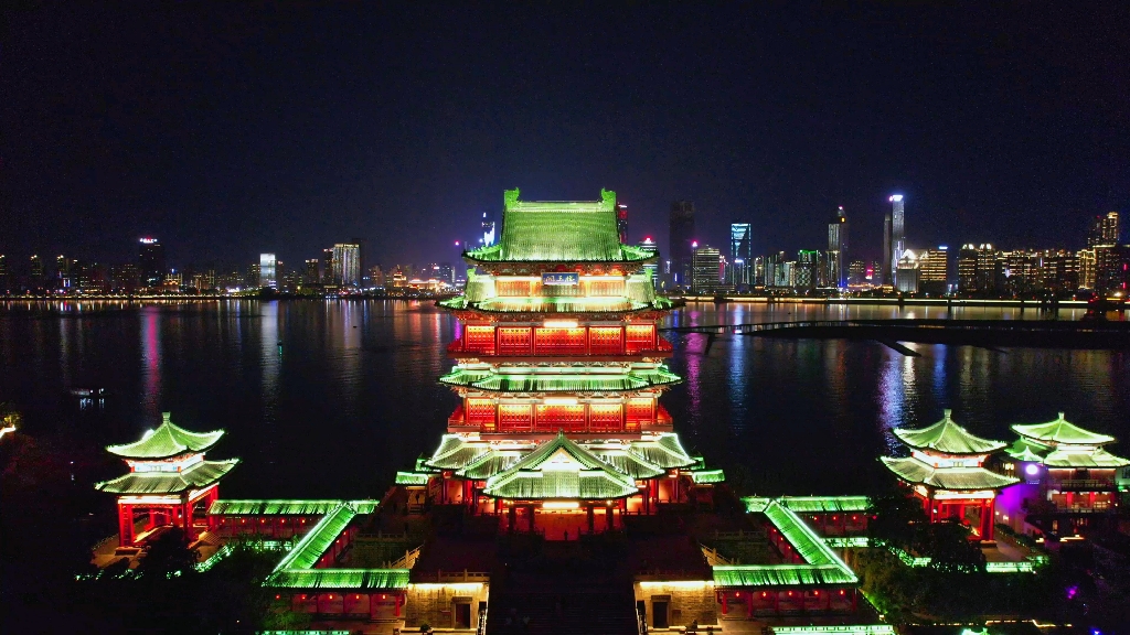 滕王阁夜景 藤王阁图片