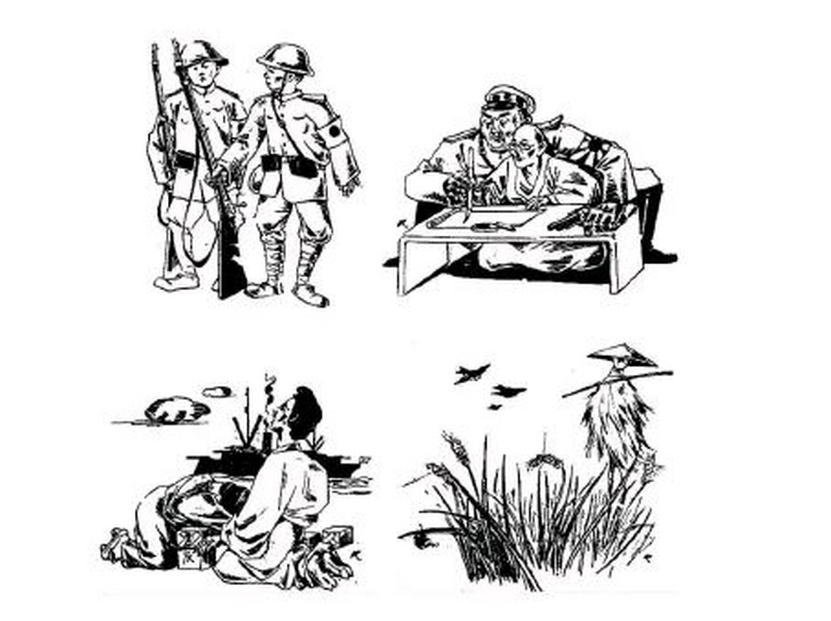 反战争图片插画图片