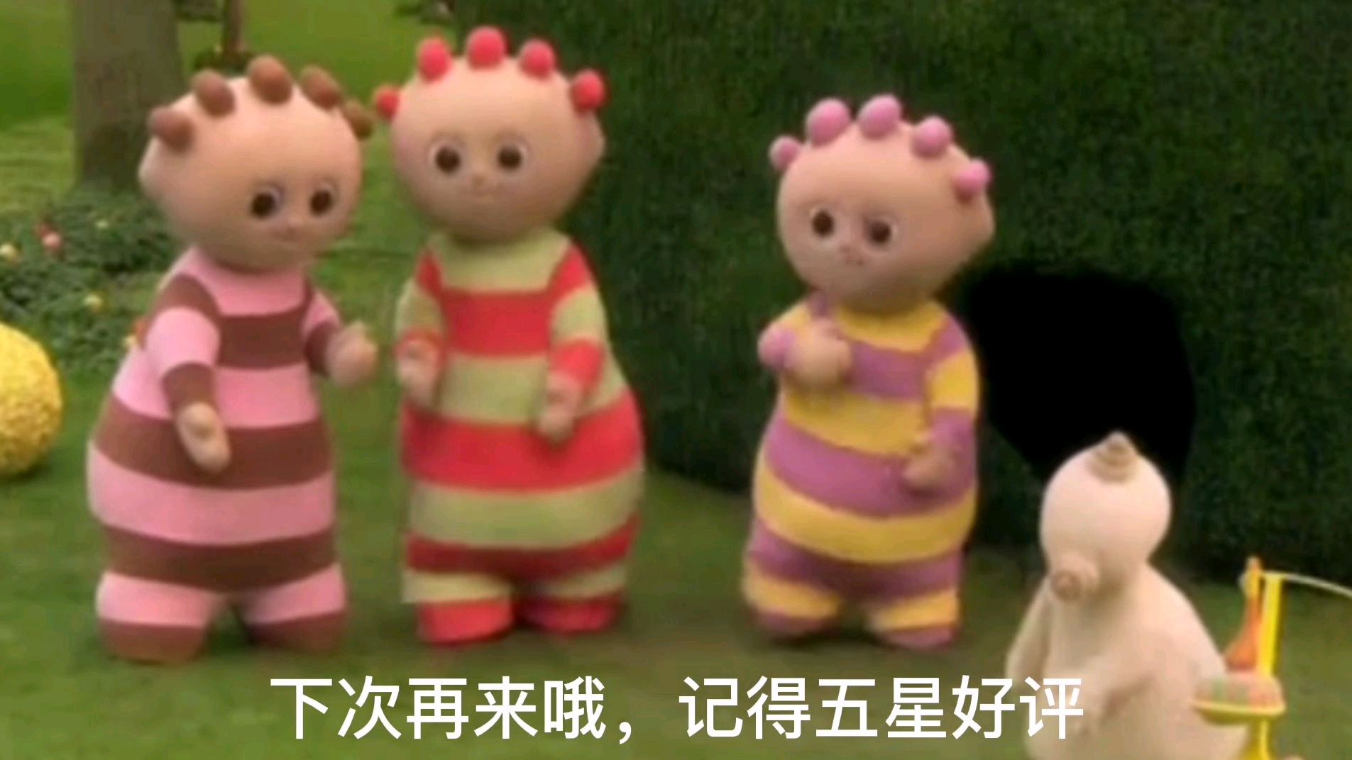 花园宝宝:今天你五星好评了吗?