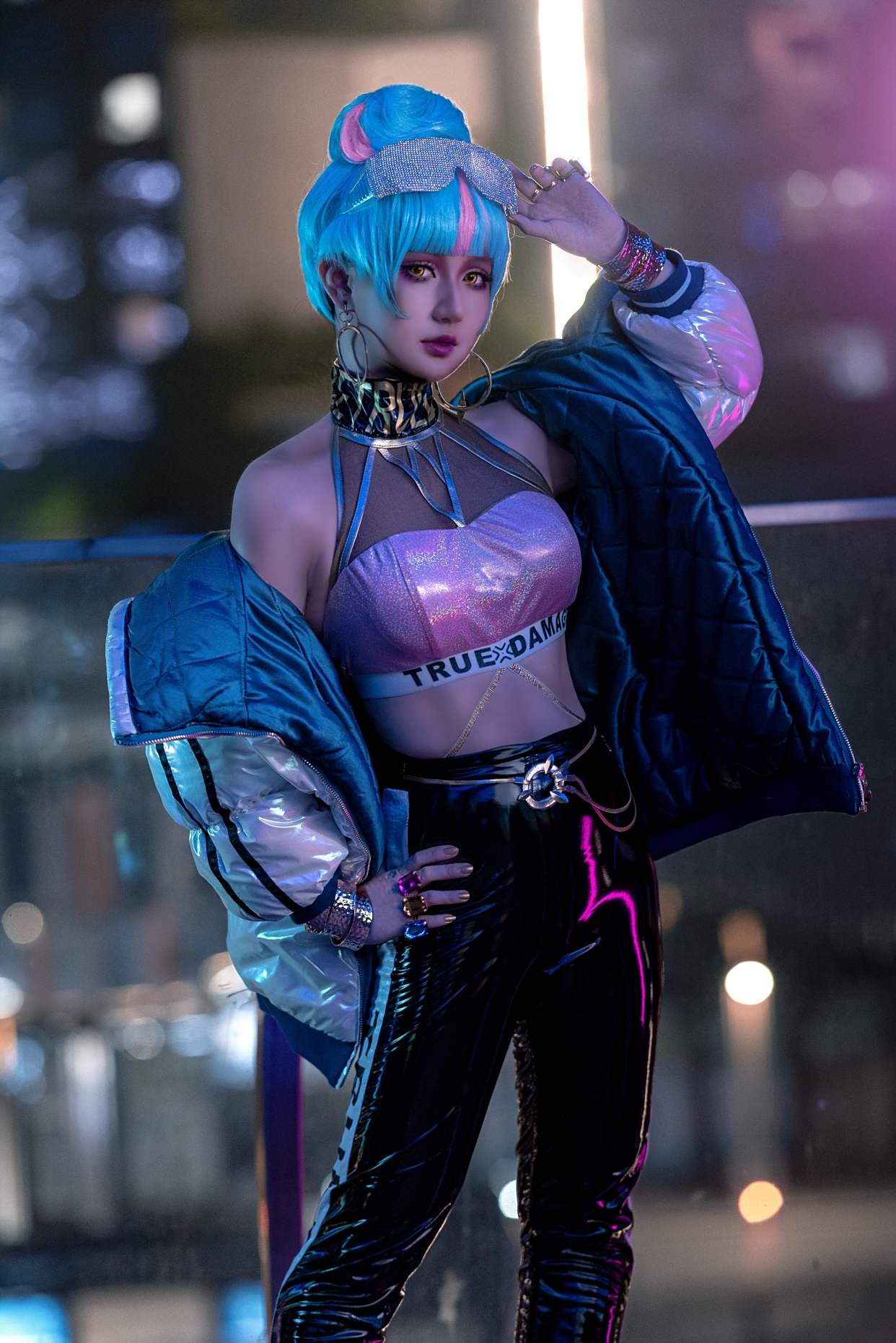 「英雄联盟」奇亚娜cos:我是元素女皇,而你必需臣服于我