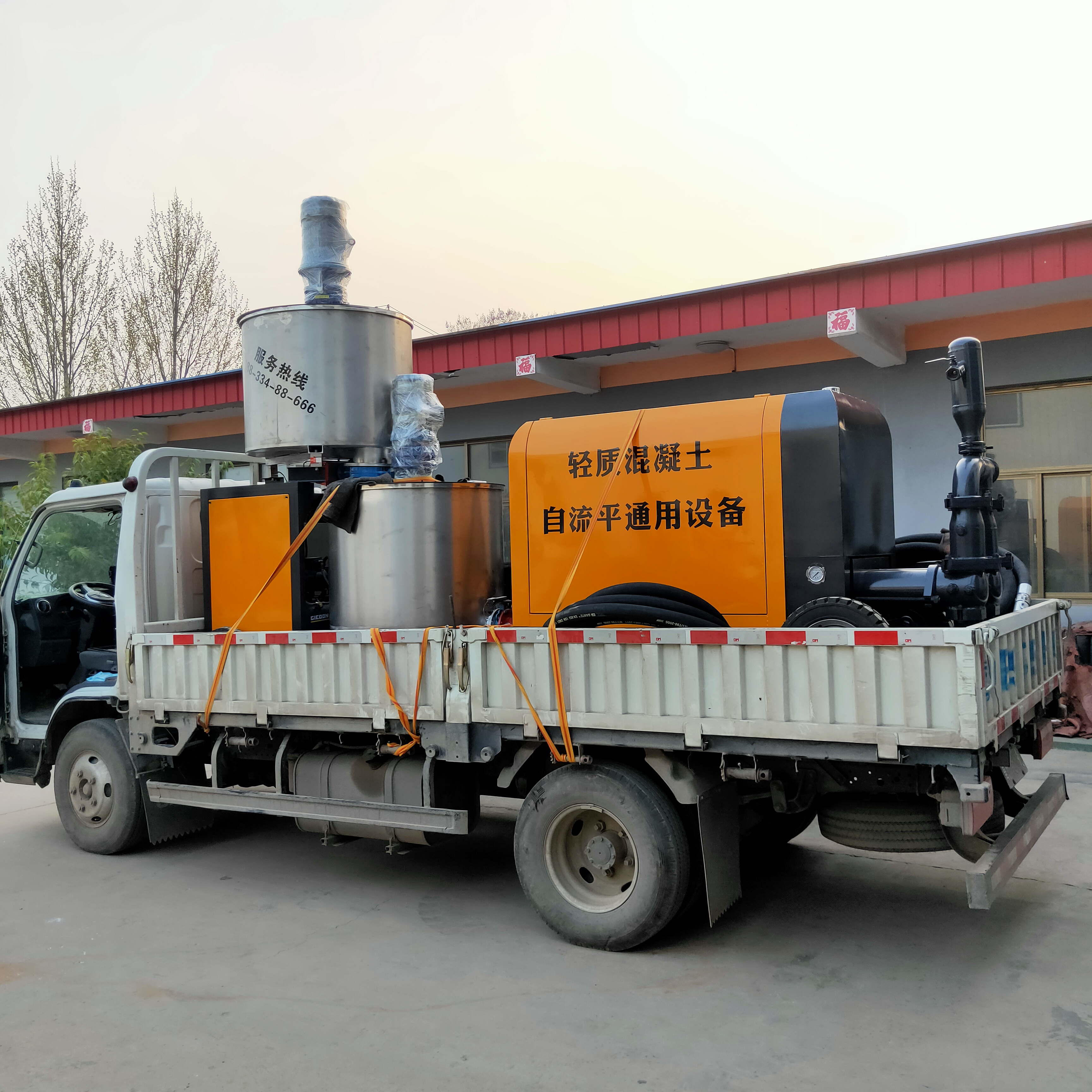 新型自流平设备石膏基自流平输送泵