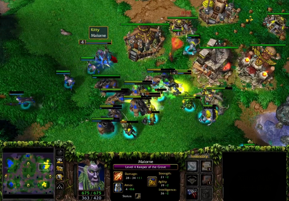 《魔兽争霸3》为什么吸血光环和荆棘光环的使用率不高?