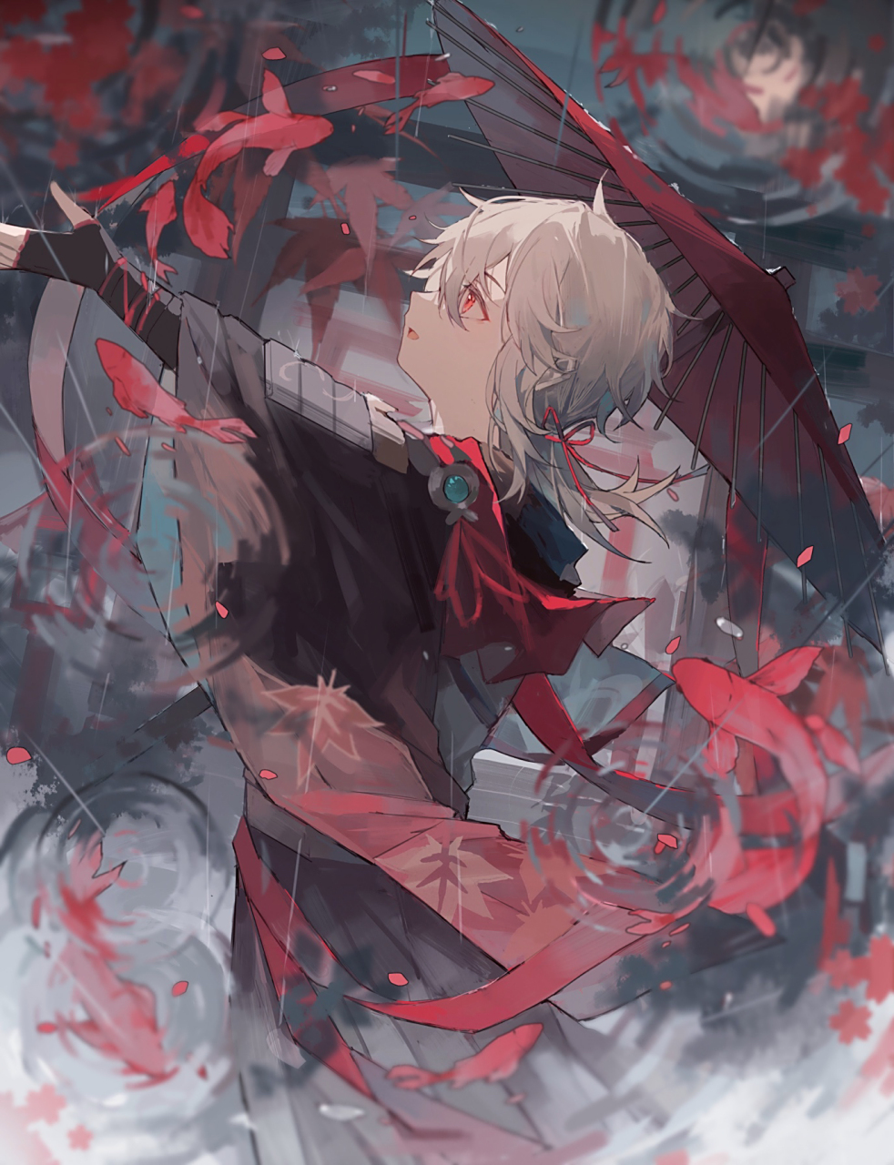 这位又是哪个神仙画师[期待] p站画师:nokoya 画师微博:墨鱼nokoya