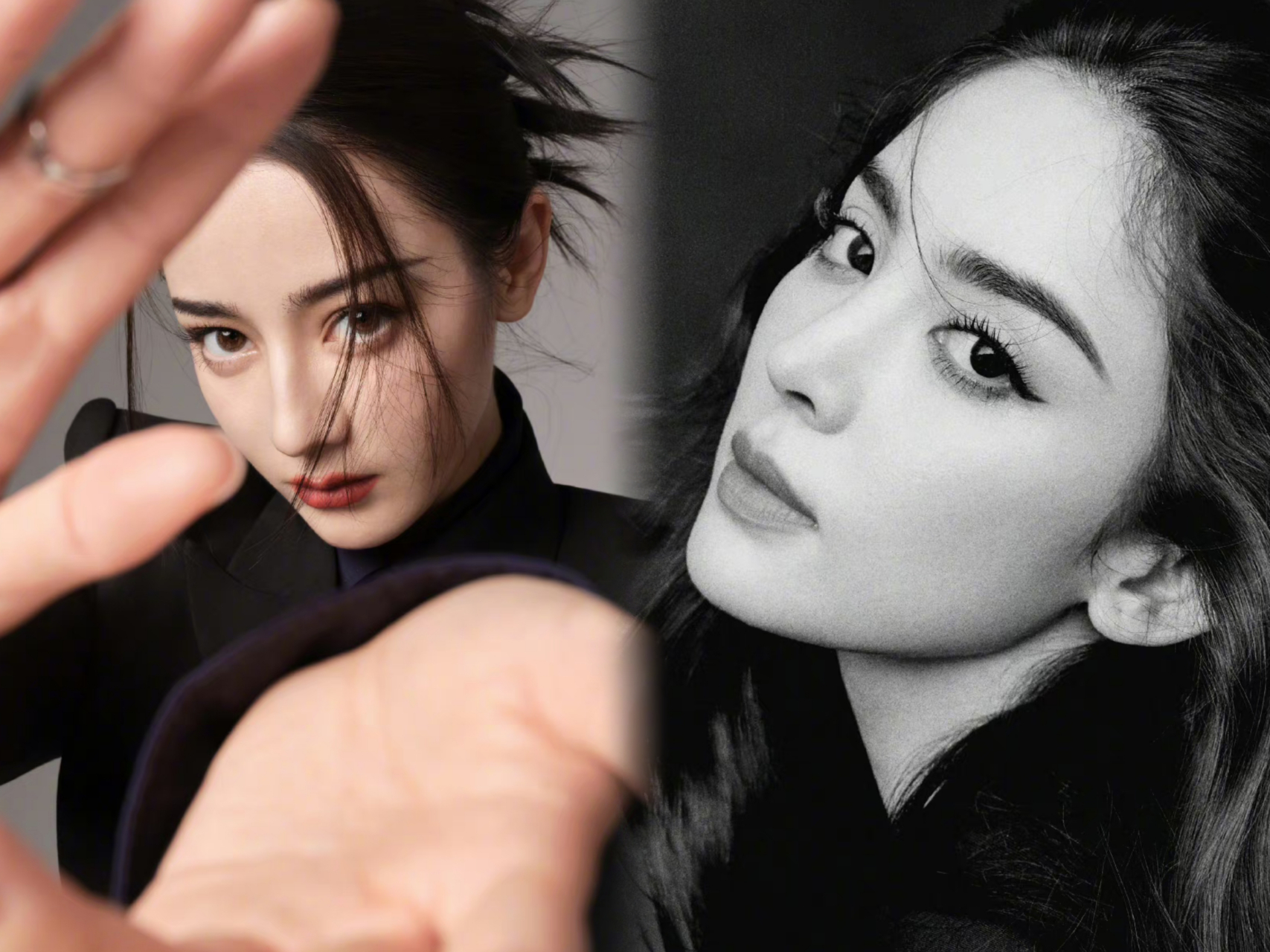 不过对于不熟悉迪丽热巴和古力娜扎的人来说,确实很难区分,因为都是