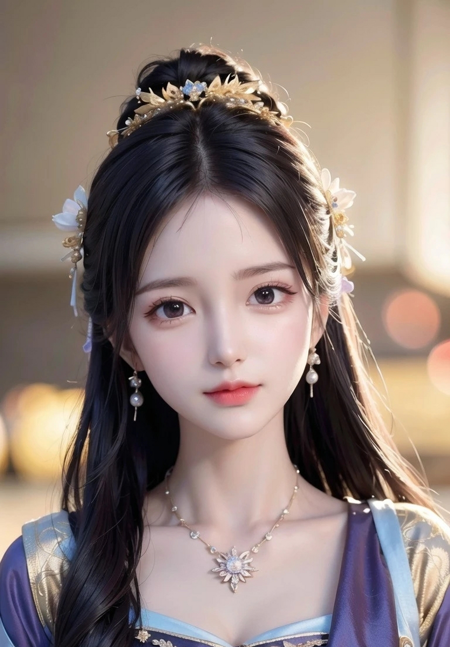 ai绘画美人图|南国有尤物,容华若桃李1