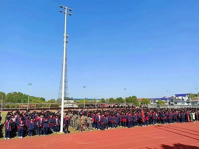 浏阳九中开展校园安全疏散演练