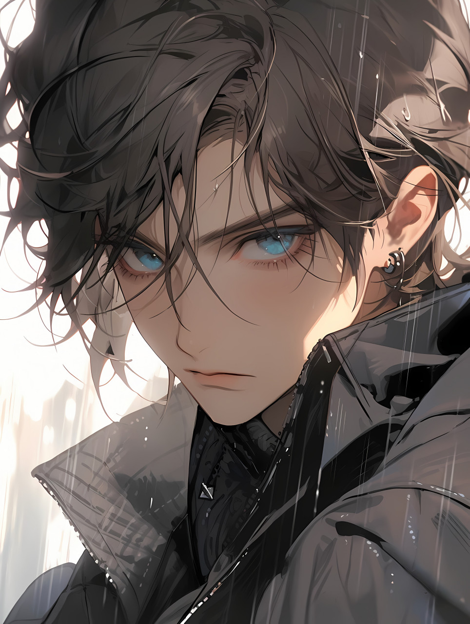 现代风帅哥 #二次元# #ai共创计划# #ai绘画