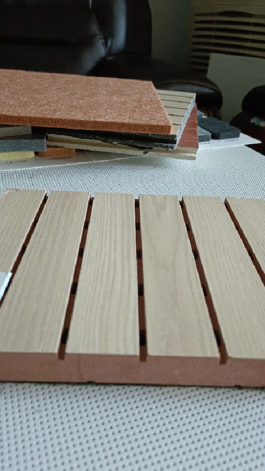 河南阻燃b1级木饰面吸音板中音e1级防火木质吸音板加工厂-度小视