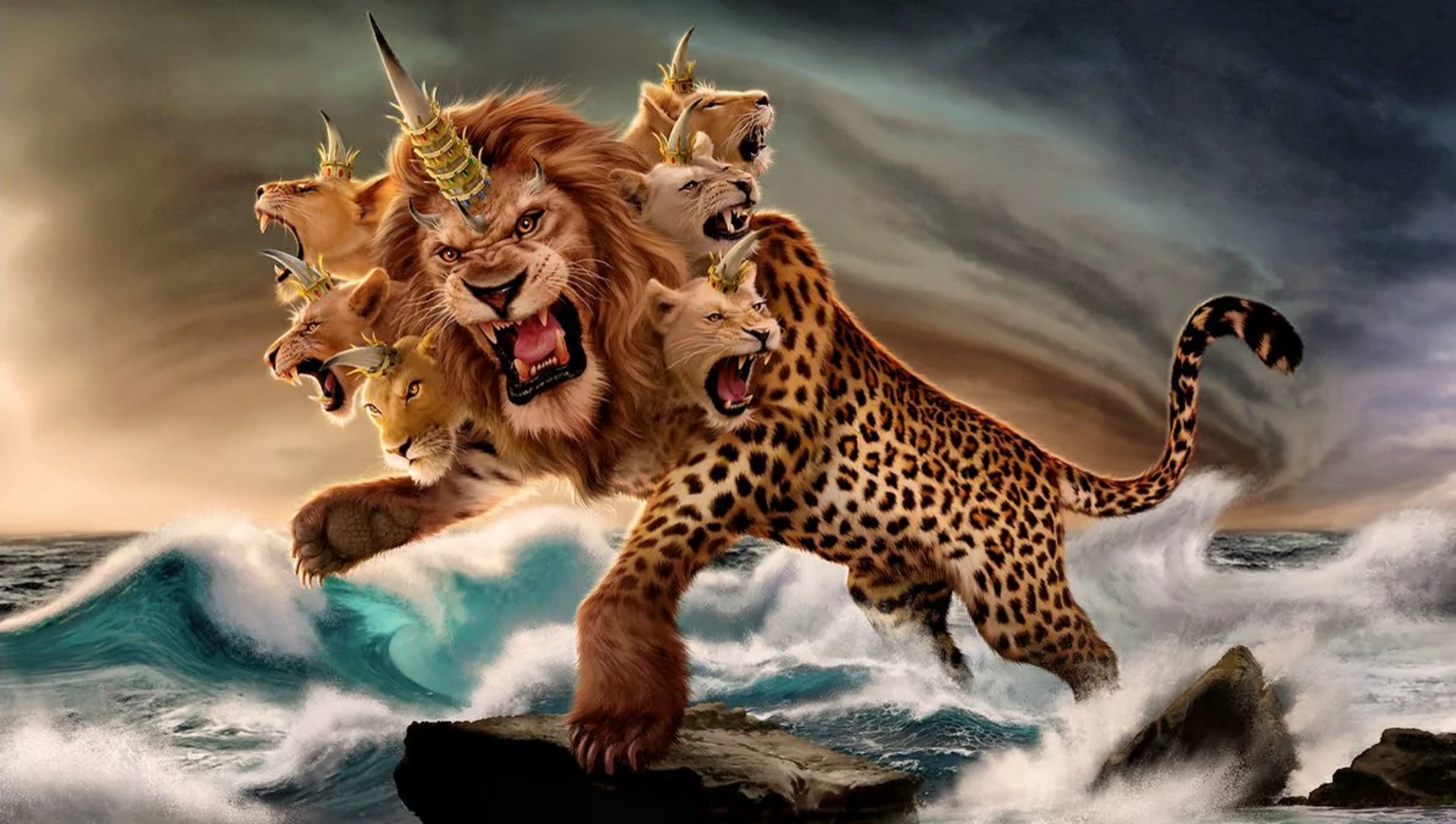 九灵元圣(九头狮子)