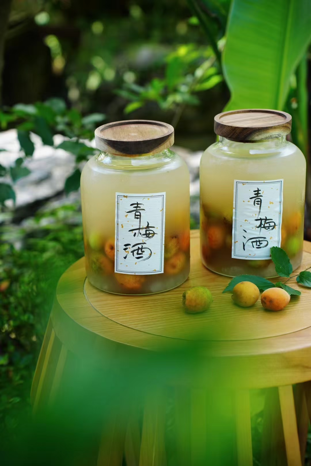 为夏日酿一杯微醺每一年都会做一些果酒但用梅子入酒还是第一次做对于