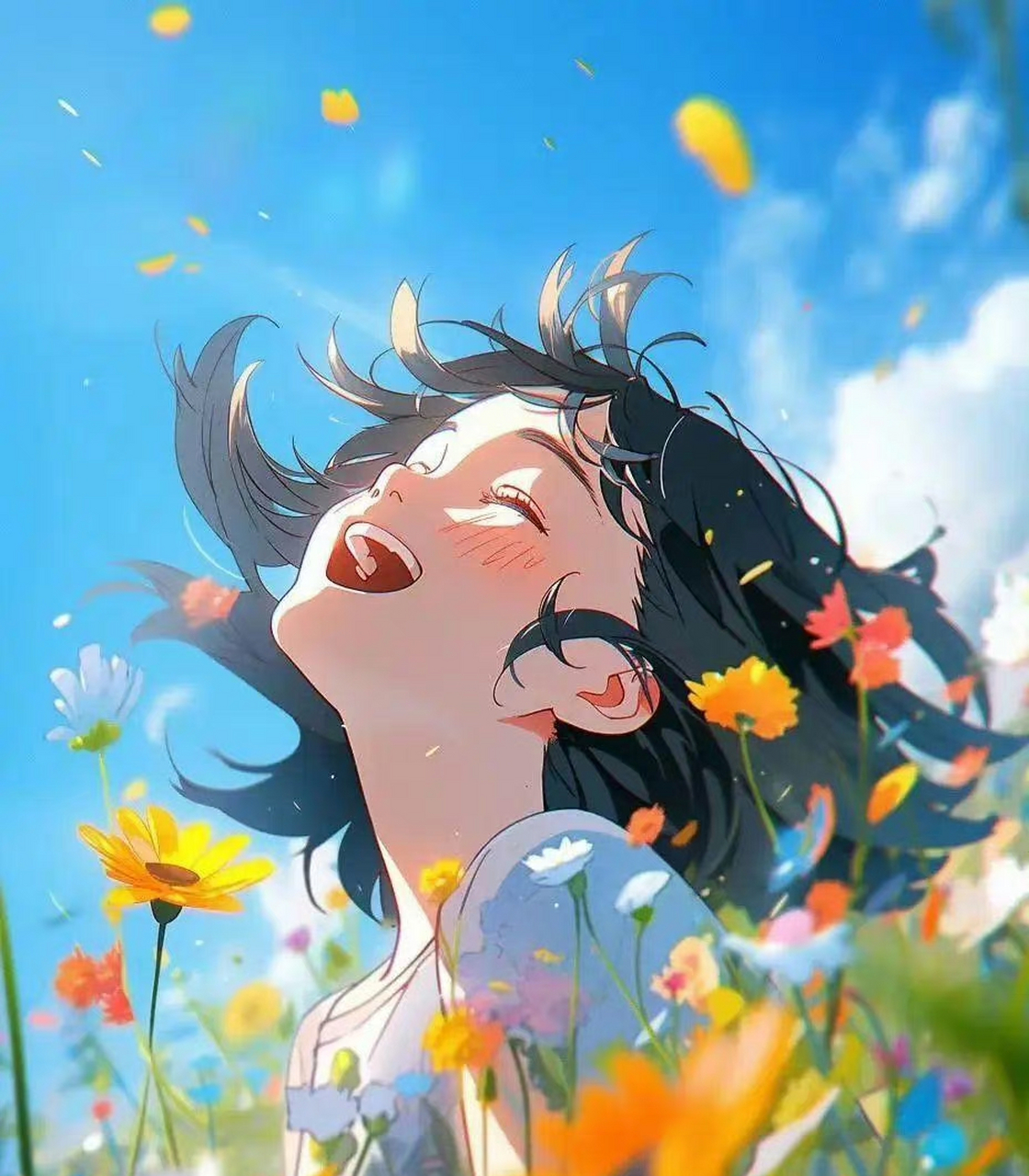 笑容治愈系女生头像20 生活中,善良无处不在,用心感受,会体会到不同
