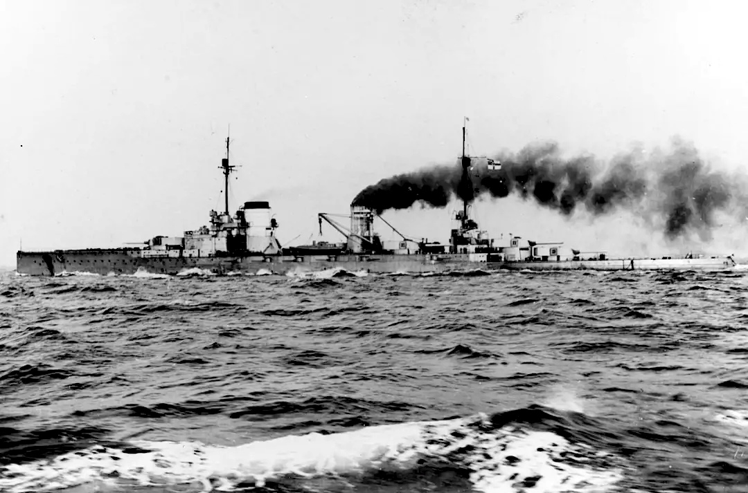 舰船欣赏:德国海军 塞德利茨号战列巡洋舰