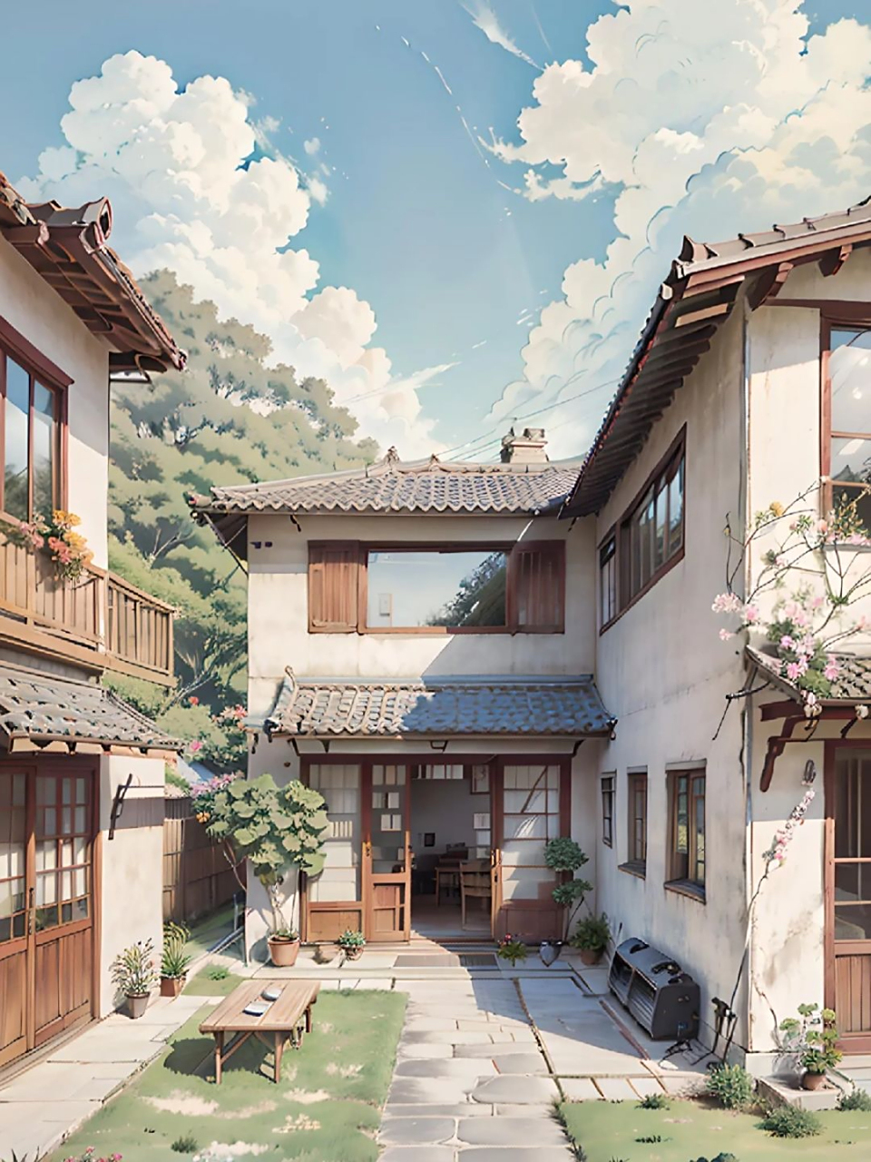 如果老家有地,你会盖个这样的院子吗?