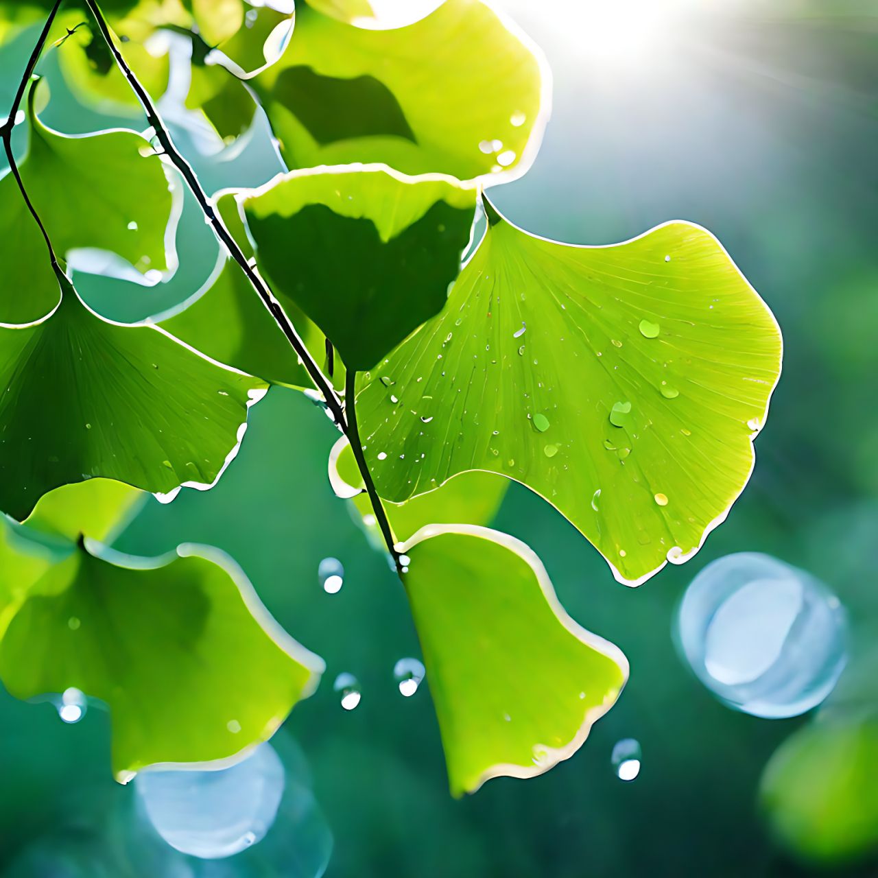 是谁打翻了调色盘,让这一切个个满树的银杏叶由绿转黄,美不胜收!