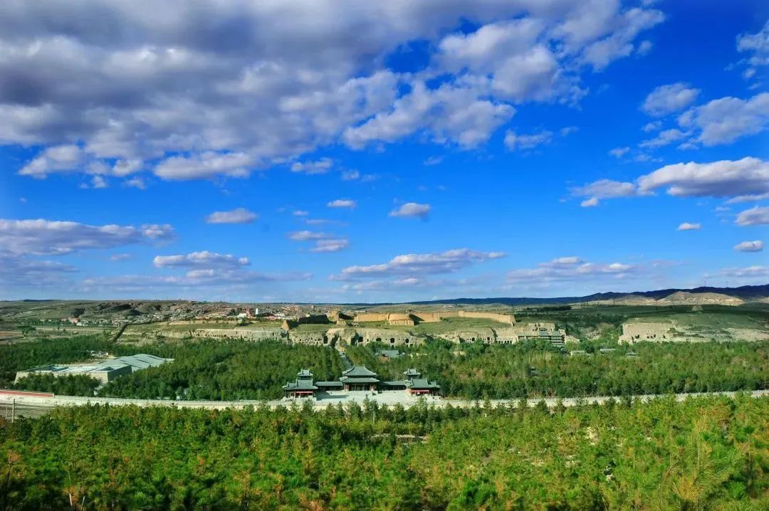 请你感受"大同蓝"